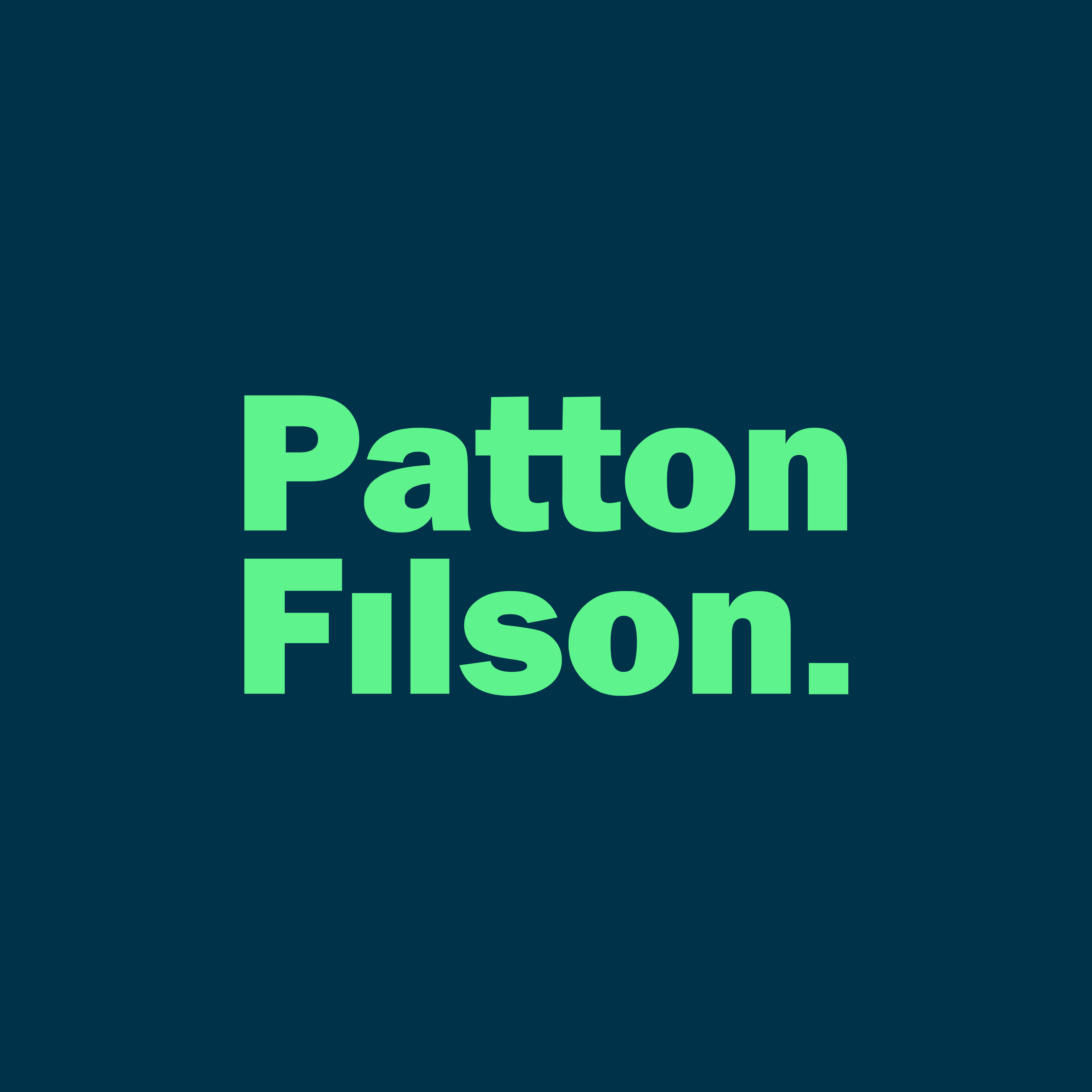 Created & supported by Patton-Filson